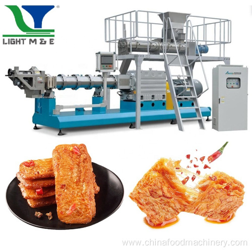 Soya nugget twin screw extruder